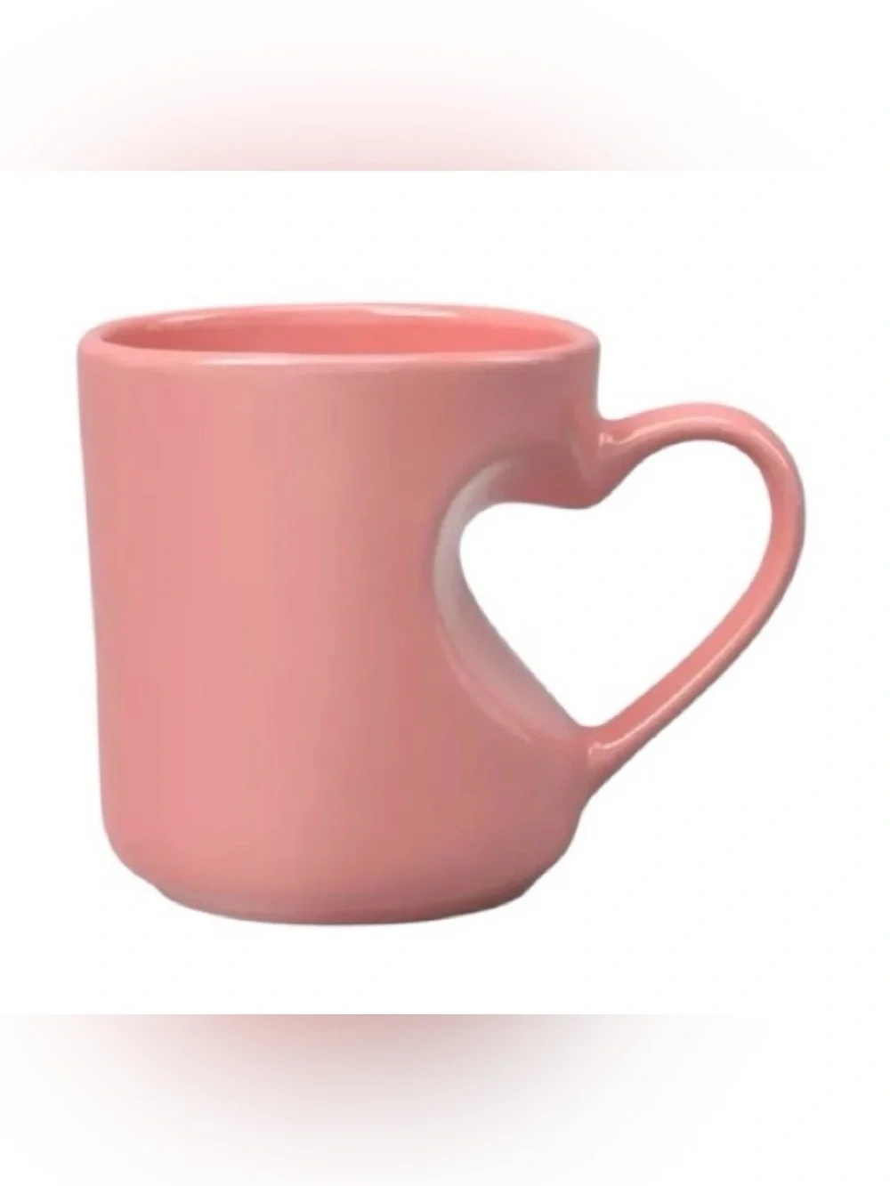 Target Threshold Pink Heart Handle Mug